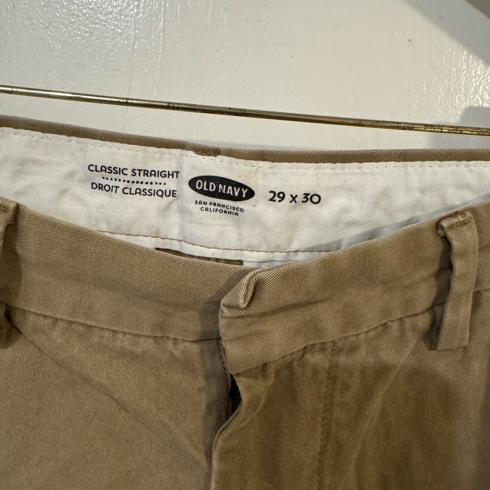Old Navy Men's Brown Chinos - Picture 4 of 4